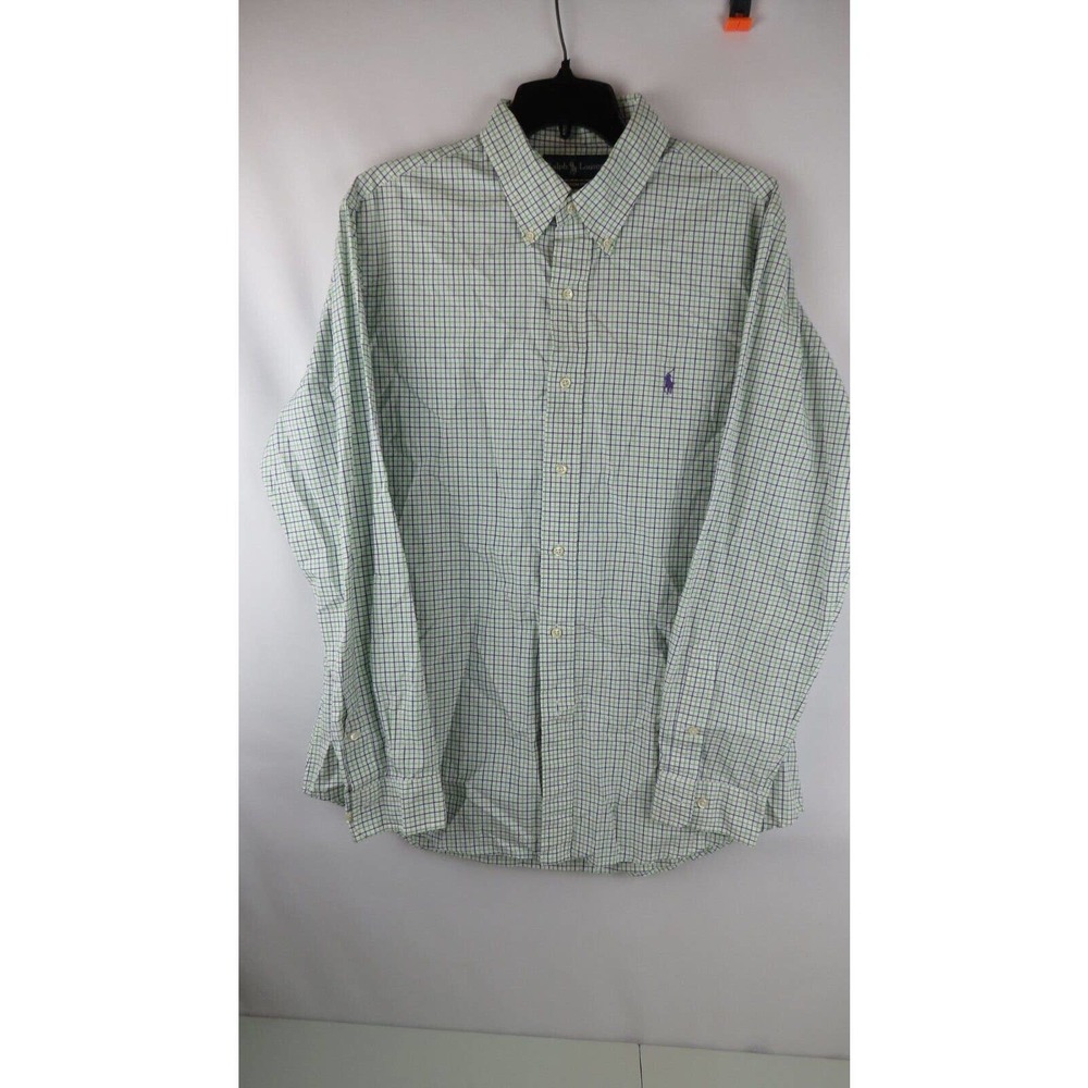 Ralph Lauren Shirt Custom Fit Long Sleeve Dress Shirt 16 1/2 34/35